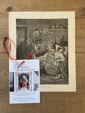 Gustave Dore, Antique Print,  Wood Engraving